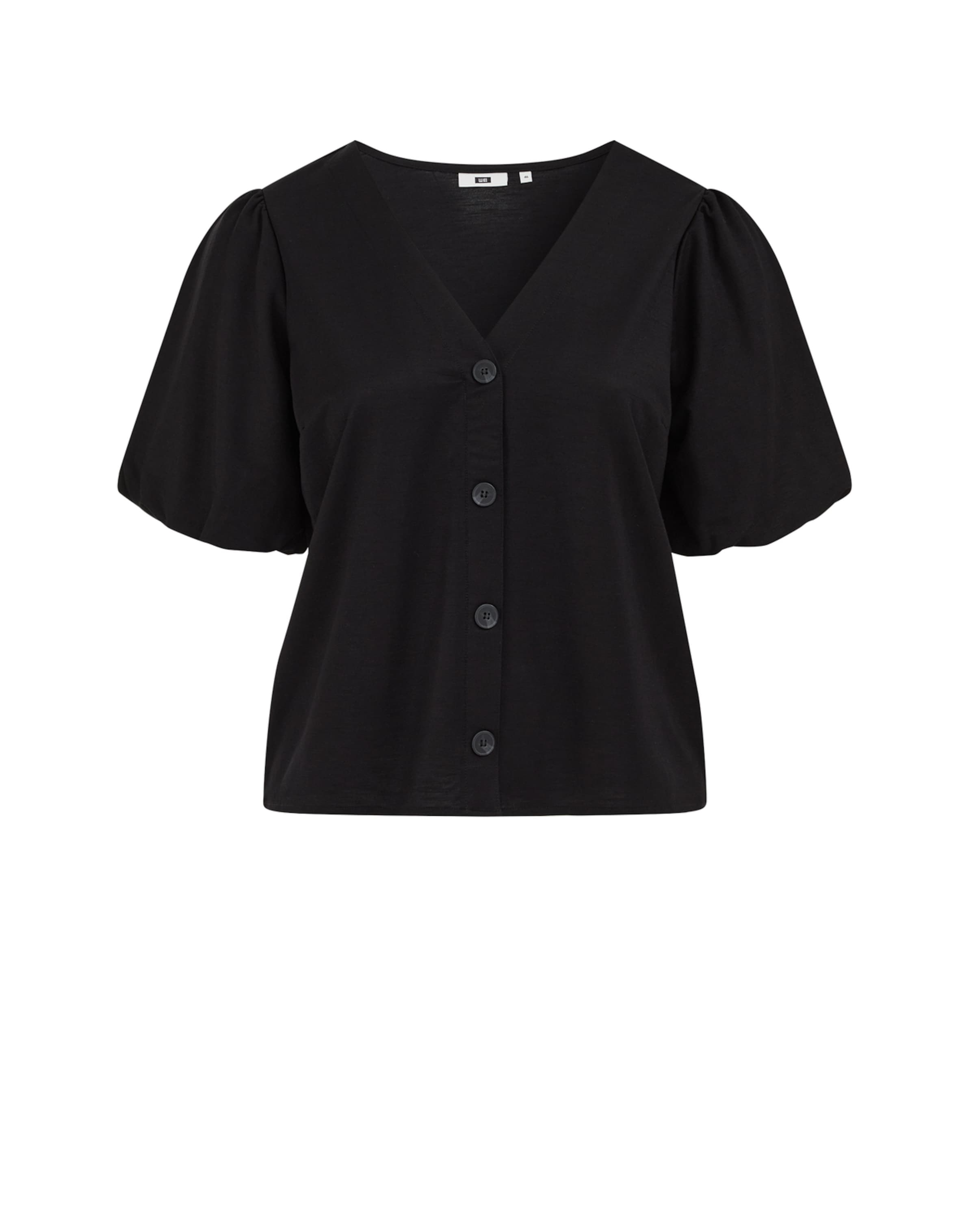 WE Fashion Футболка в Черный: спереди