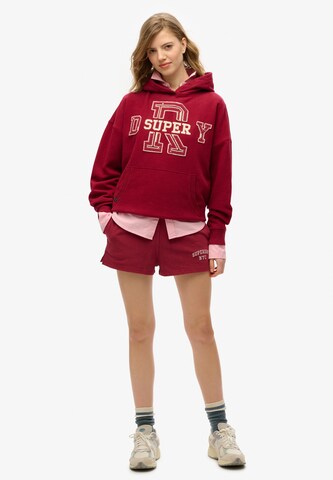 Superdry Sweatshirt 'Essentials' in Rood