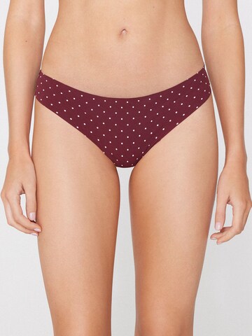 Tezenis String in Rot: Vorderseite