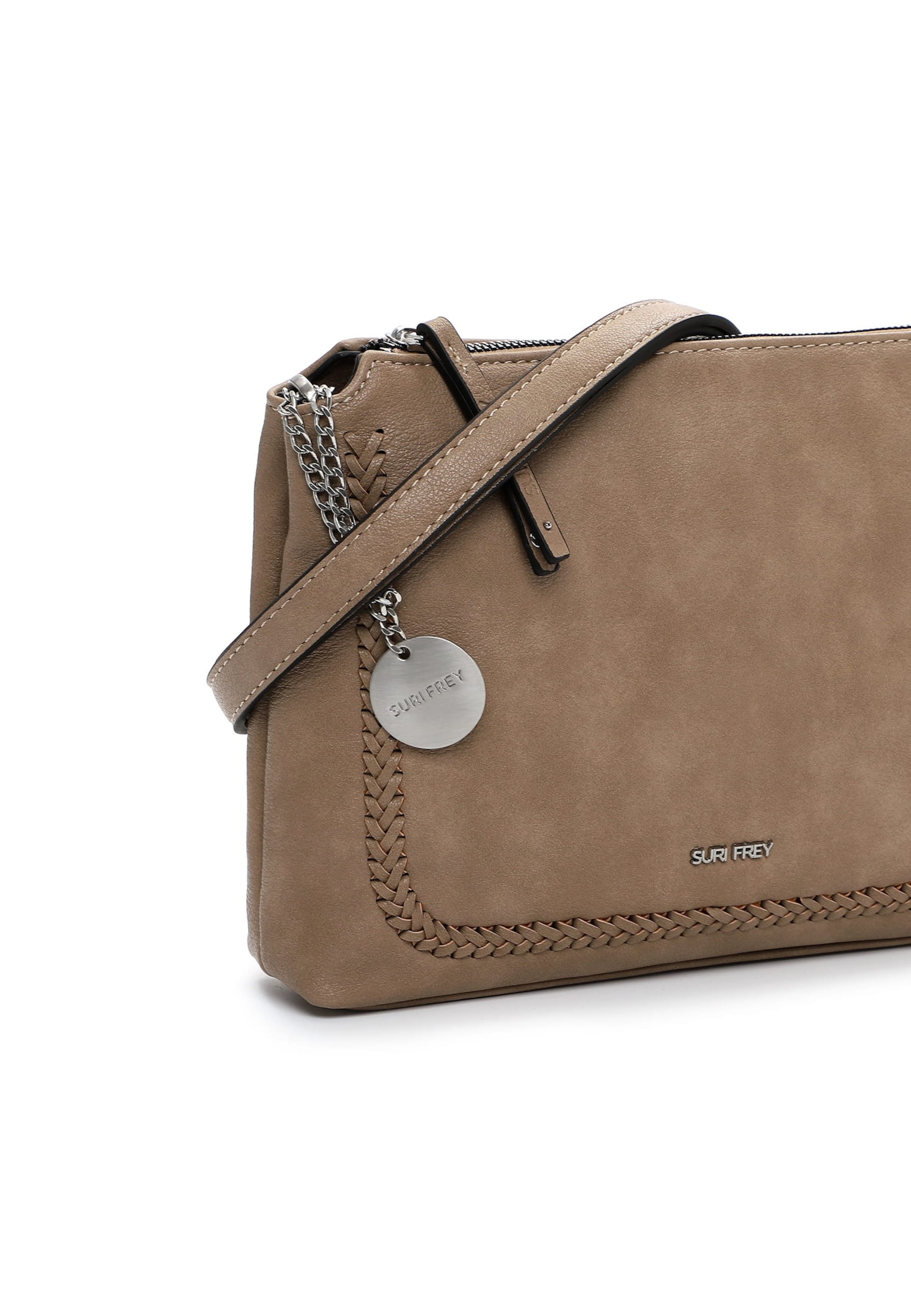 Sac bandoulière 'Piggy' Suri Frey en marron