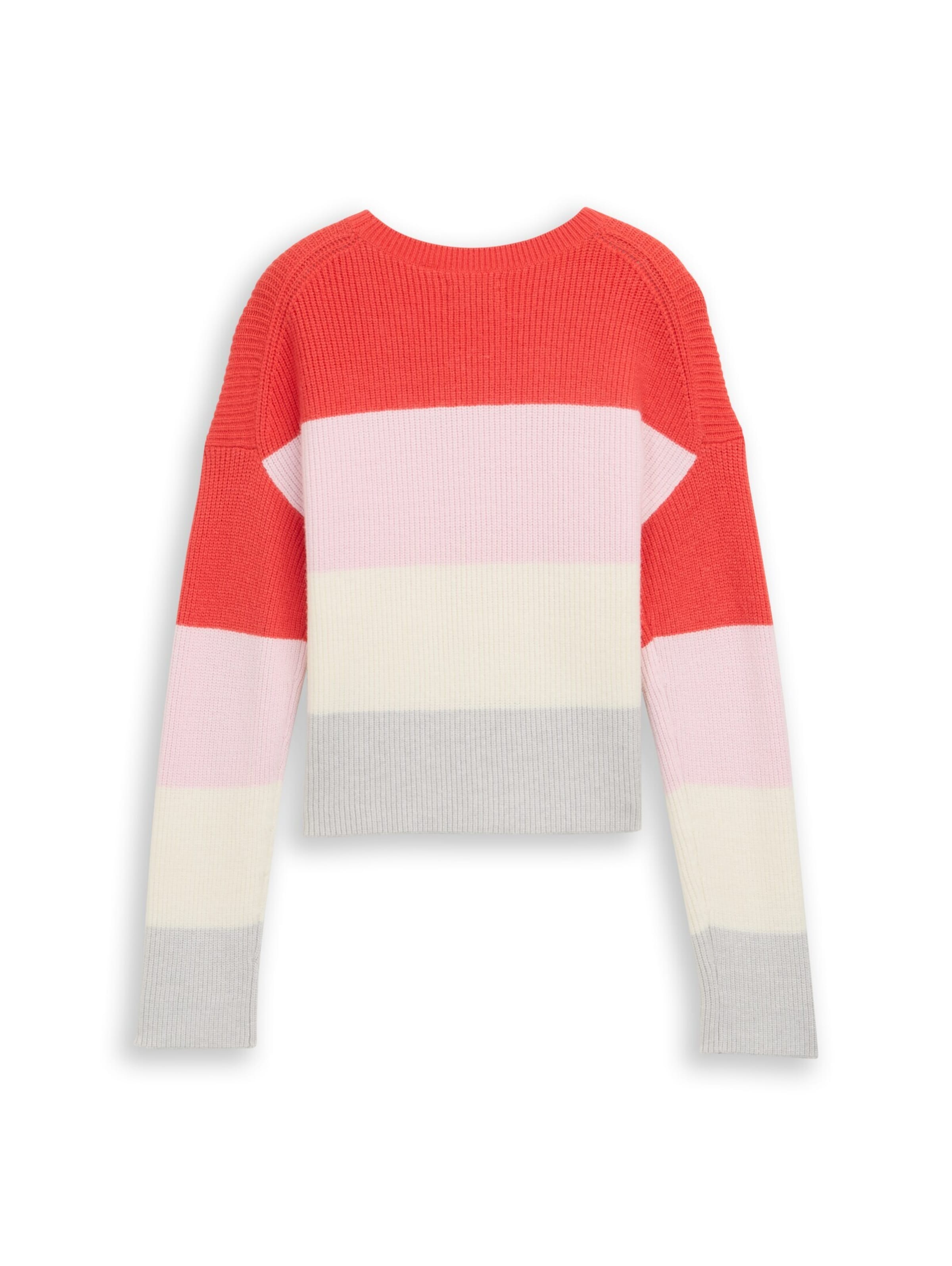 TOM TAILOR Sweater in Red