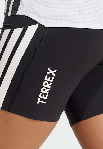 ADIDAS TERREX - Skinny Pantalón de montaña 'XPERIOR PRO' en negro
