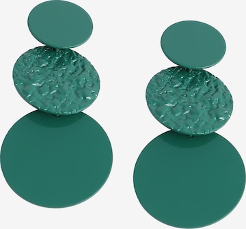 SOHI Uhani | zelena barva: sprednja stran