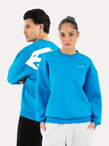 Smilodox Sweatshirt in Blauw