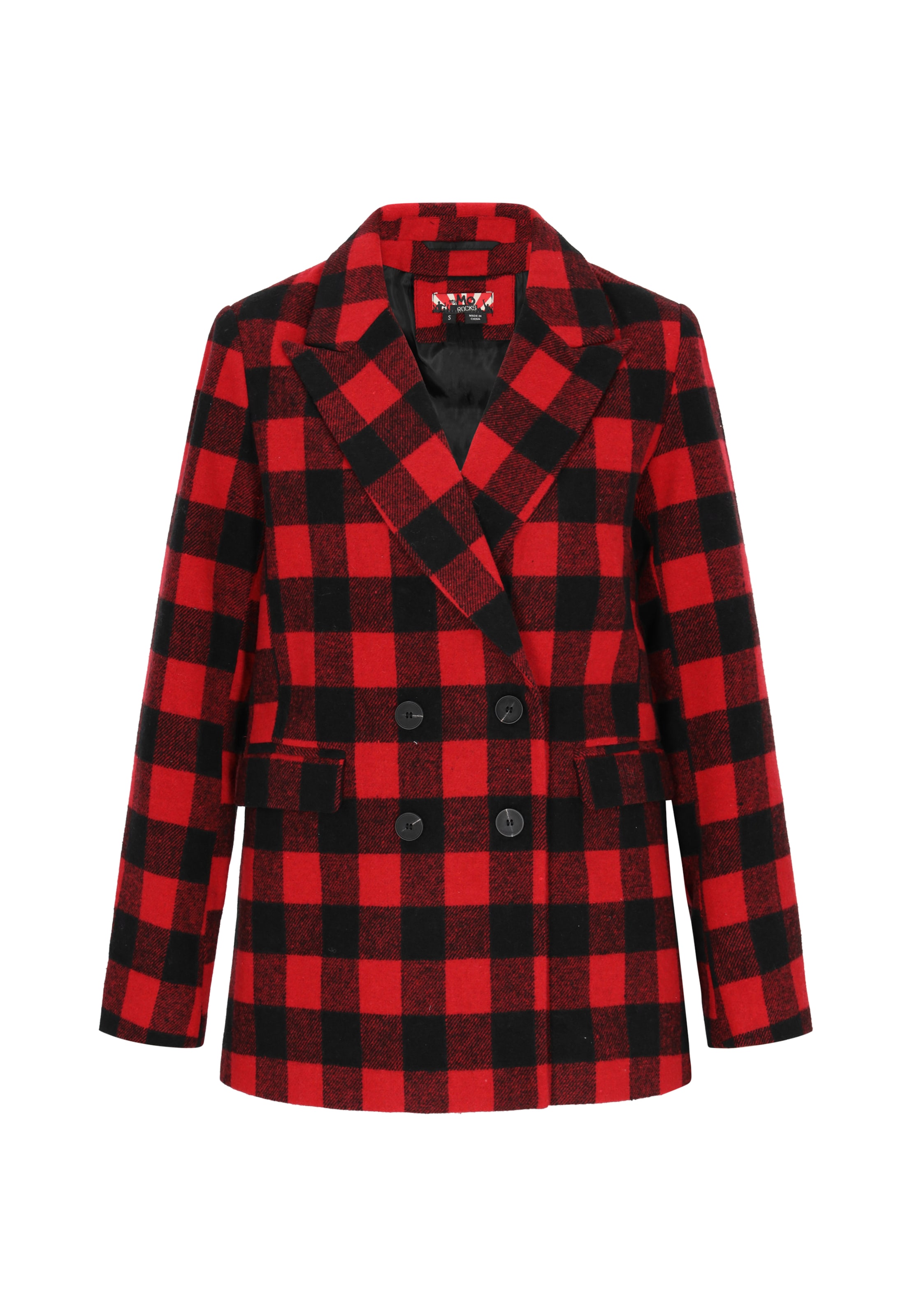 myMo ROCKS Μπλέιζερ σε κόκκινο: μπροστά