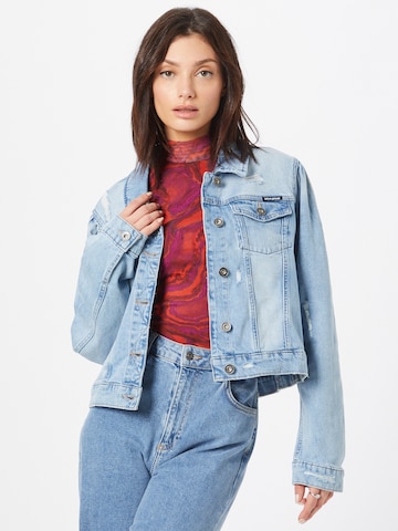 DKNY Between-Season Jacket in Blue: front