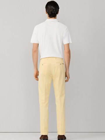 Coupe slim Pantalon chino 'KENSINGTON' Hackett London en jaune
