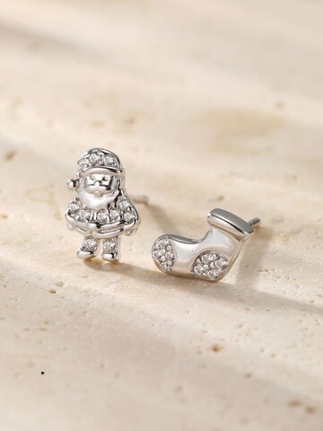 Orecchini 'Santa Cheer' di Hey Happiness in argento