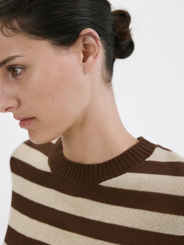 MANGO Pullover 'JANITO' in Braun