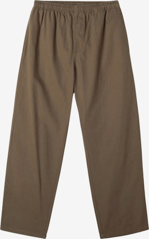 Regular Pantalon de sport Obey en vert : devant