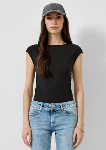 QS Shirt in Zwart