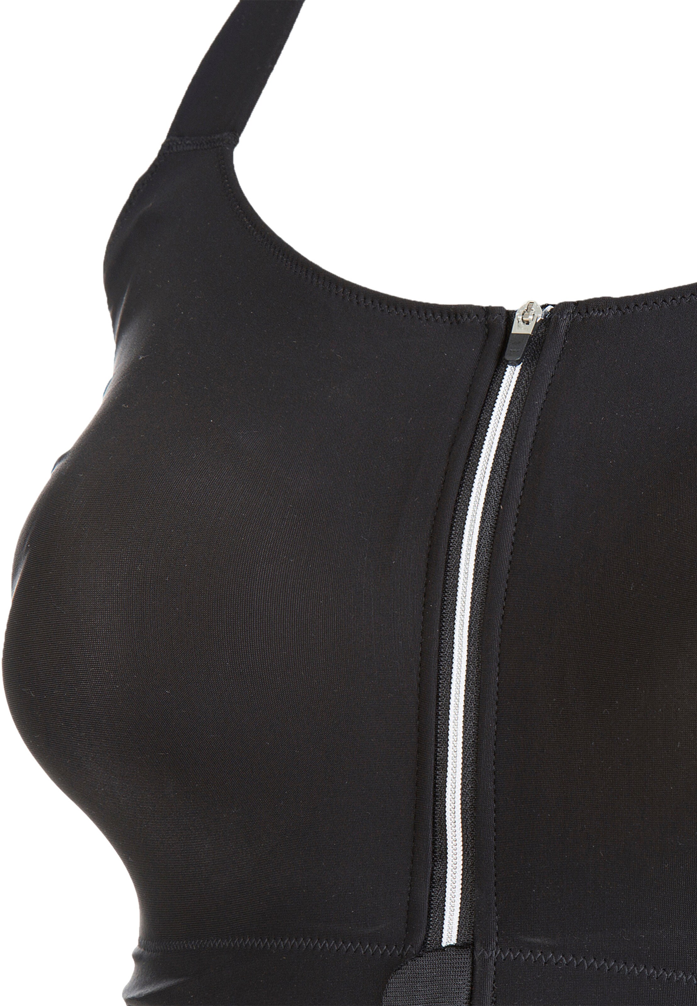 Q by Endurance Bustier BH 'Thinna' in Zwart