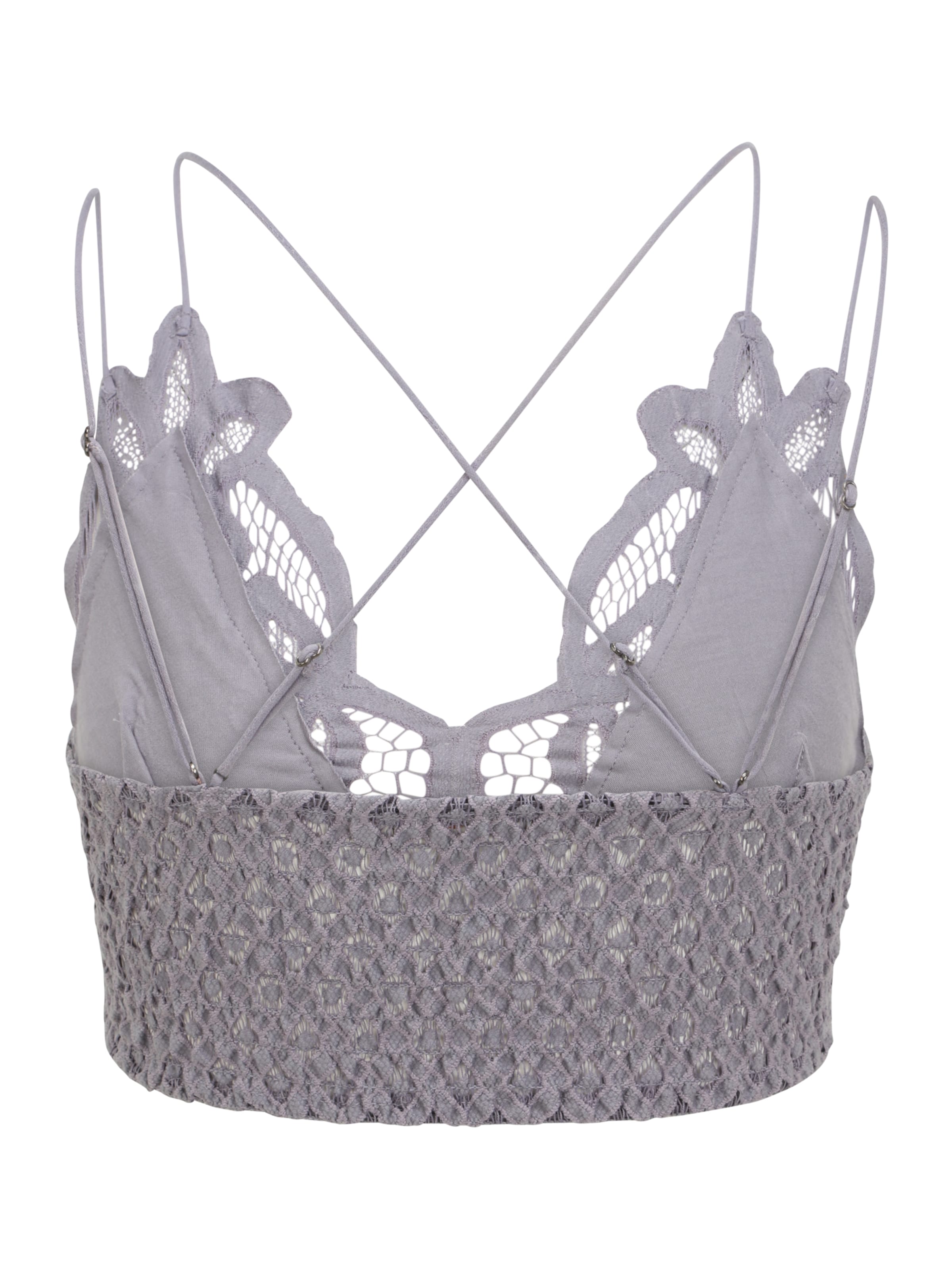 purpurinė Free People Trikampė Liemenėlė 'ADELLA'