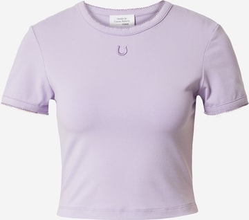 T-shirt 'Anja' Daahls by Emma Roberts exclusively for ABOUT YOU en violet : devant