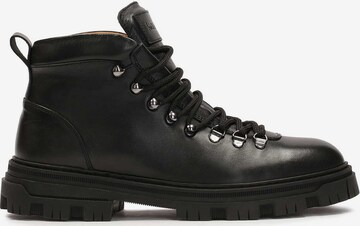 Kazar Lace-Up Boots in Black