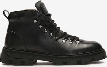 Kazar Lace-Up Boots in Black