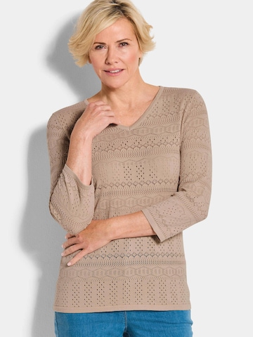 Pull-over Goldner en beige