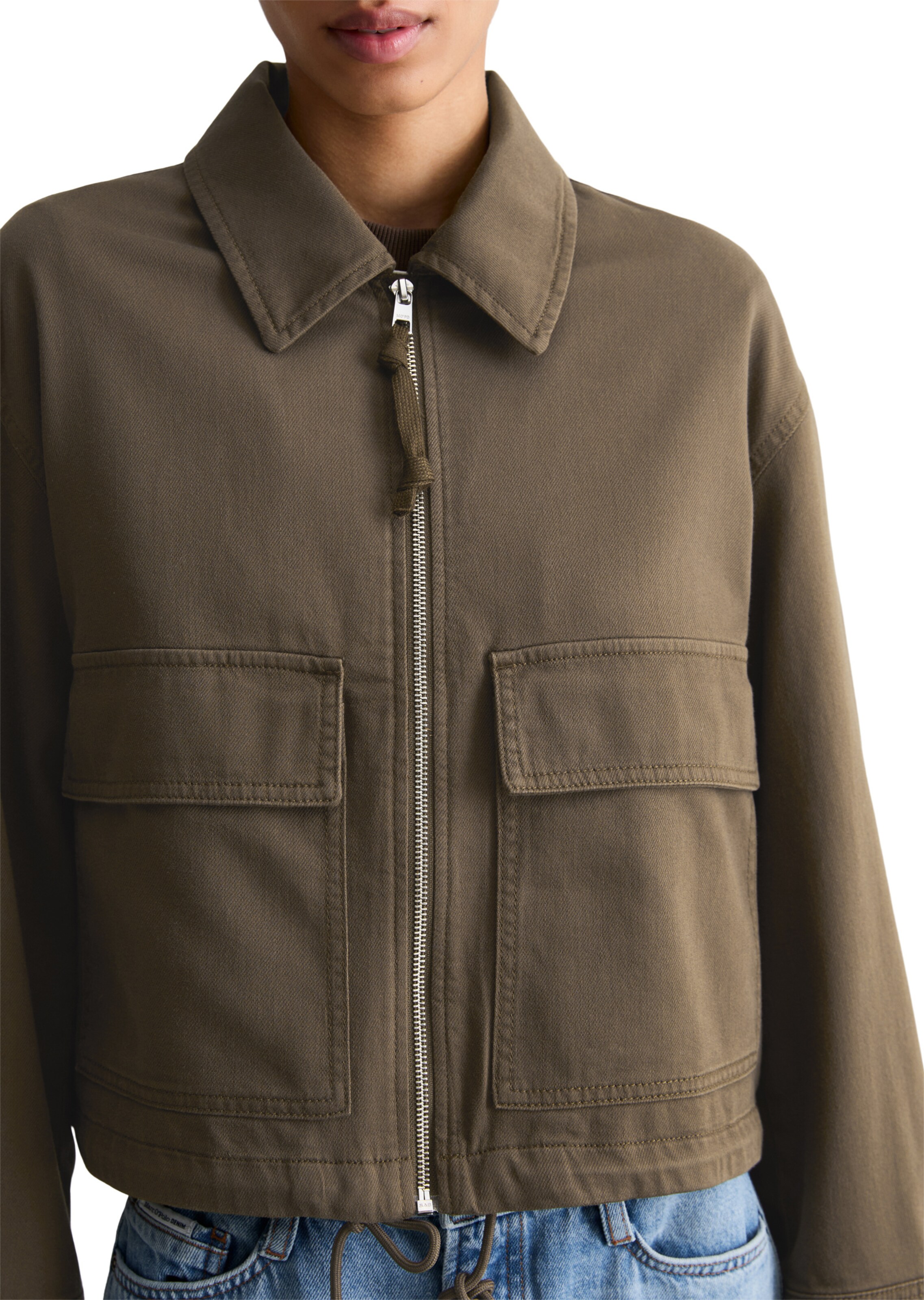 Marc O'Polo DENIM Jacke in Braun