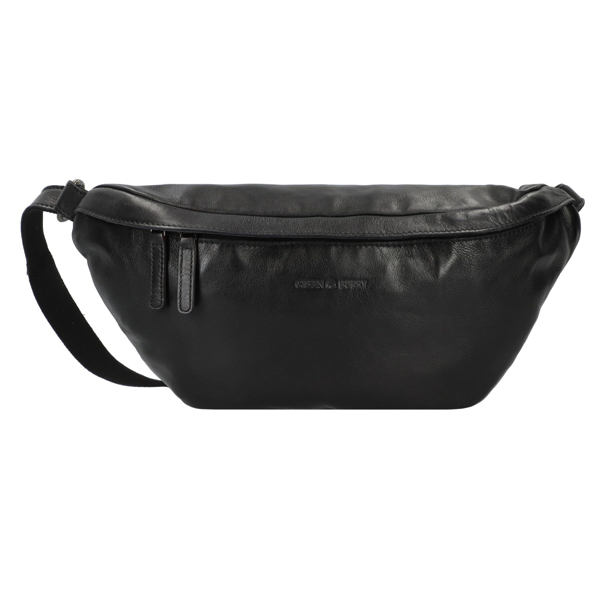 GREENBURRY Schoudertas 'Colombiana' in Zwart: voorkant