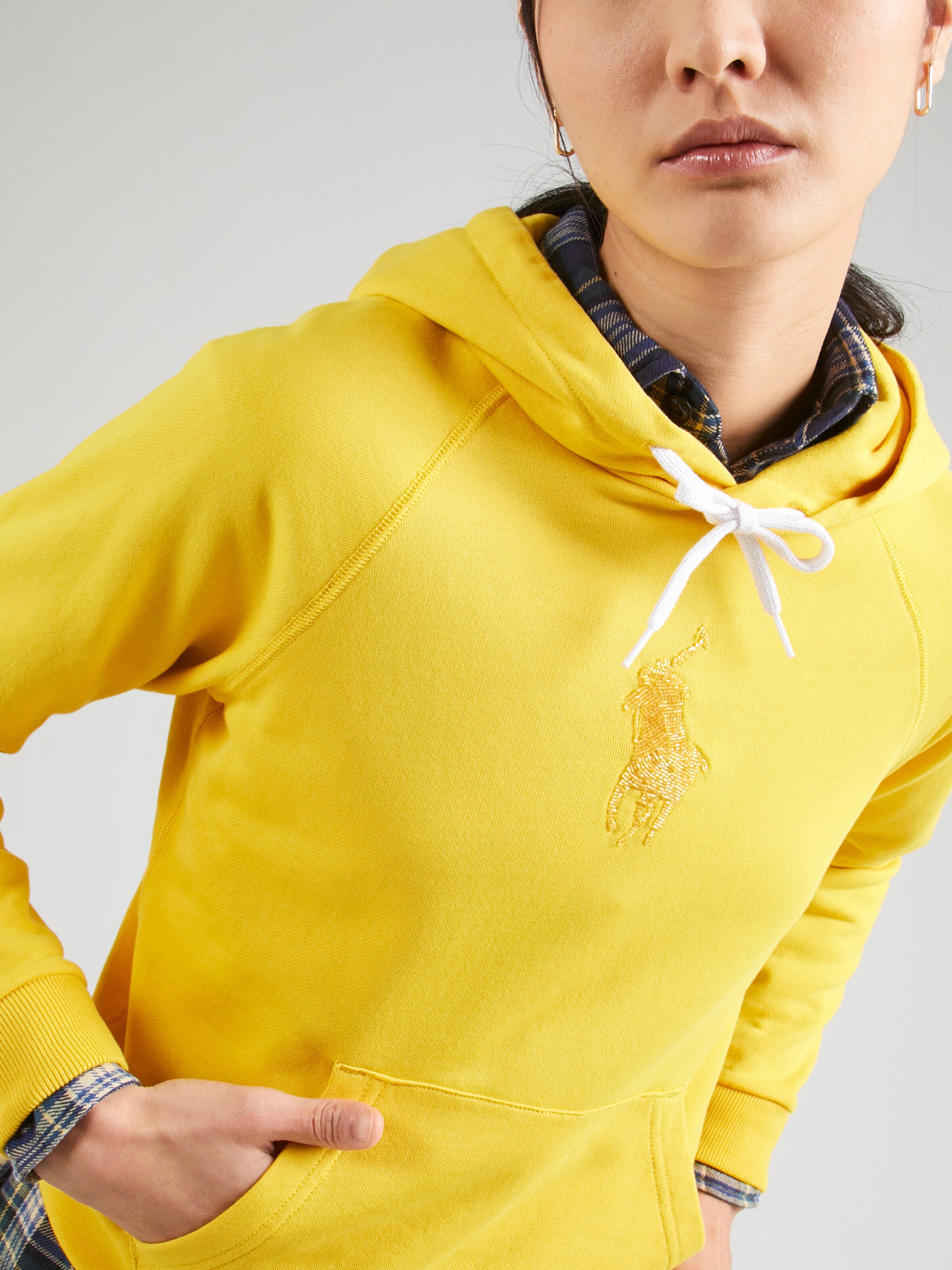 Polo Ralph Lauren Sudadera en Amarillo Dorado ABOUT YOU