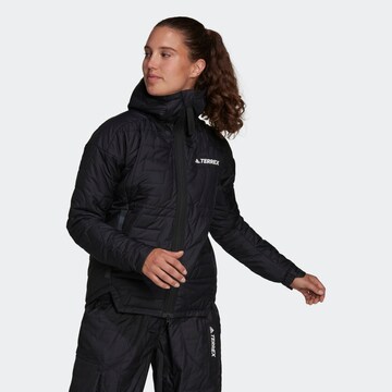 juoda ADIDAS TERREX Laisvalaikio striukė 'TERREX MYSHELTER': priekis