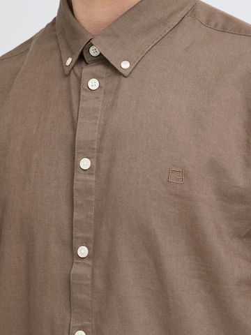 Casual Friday Regular Fit Hemd 'CFAnton' in Braun