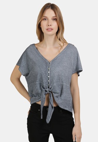 DreiMaster Vintage - Blusa en azul: frente