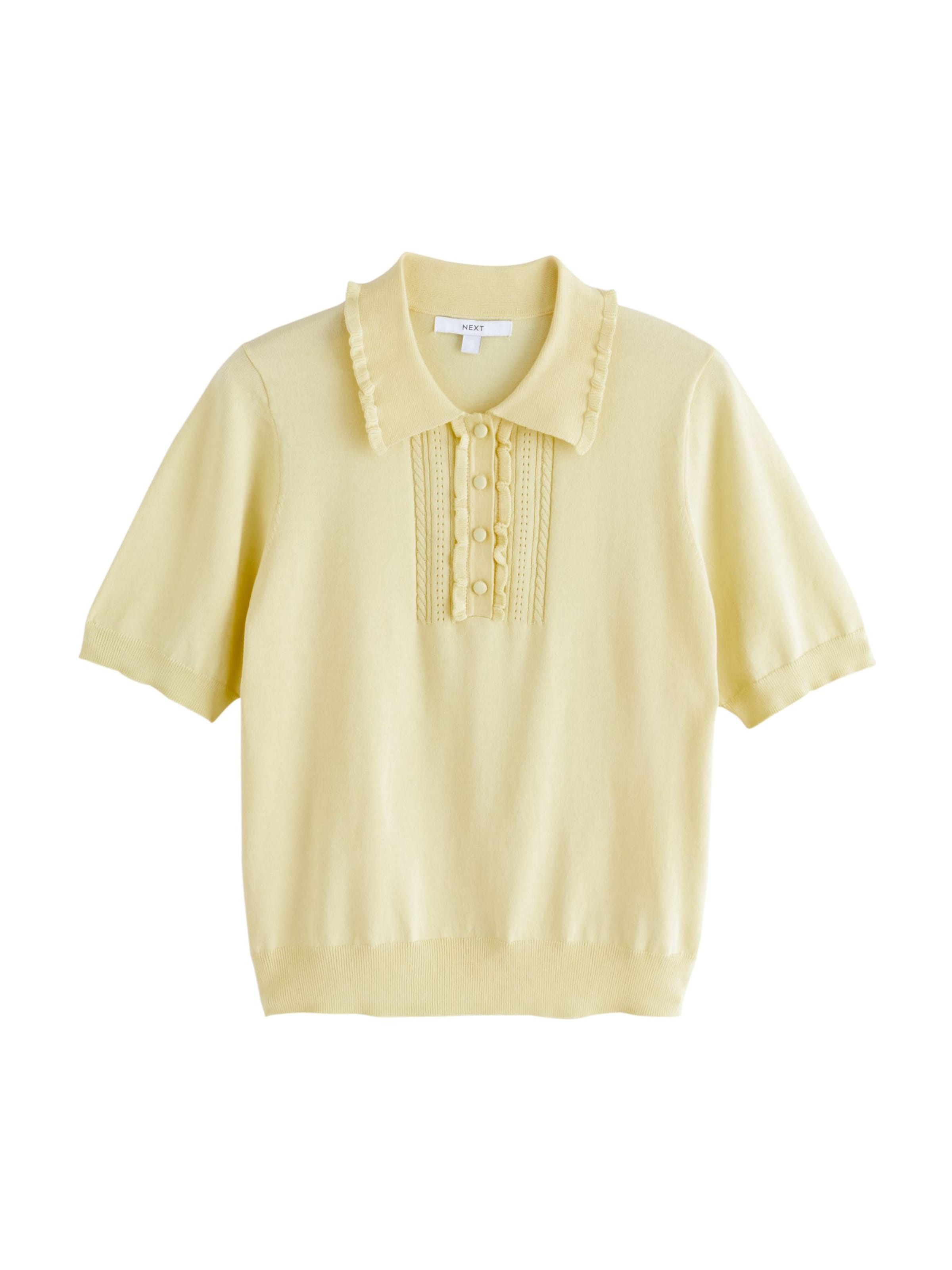 Pull-over Next en jaune : devant