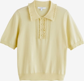 Pull-over Next en jaune : devant