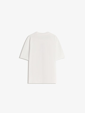 Bershka T-Shirt 'MC MICKEY' in Weiß