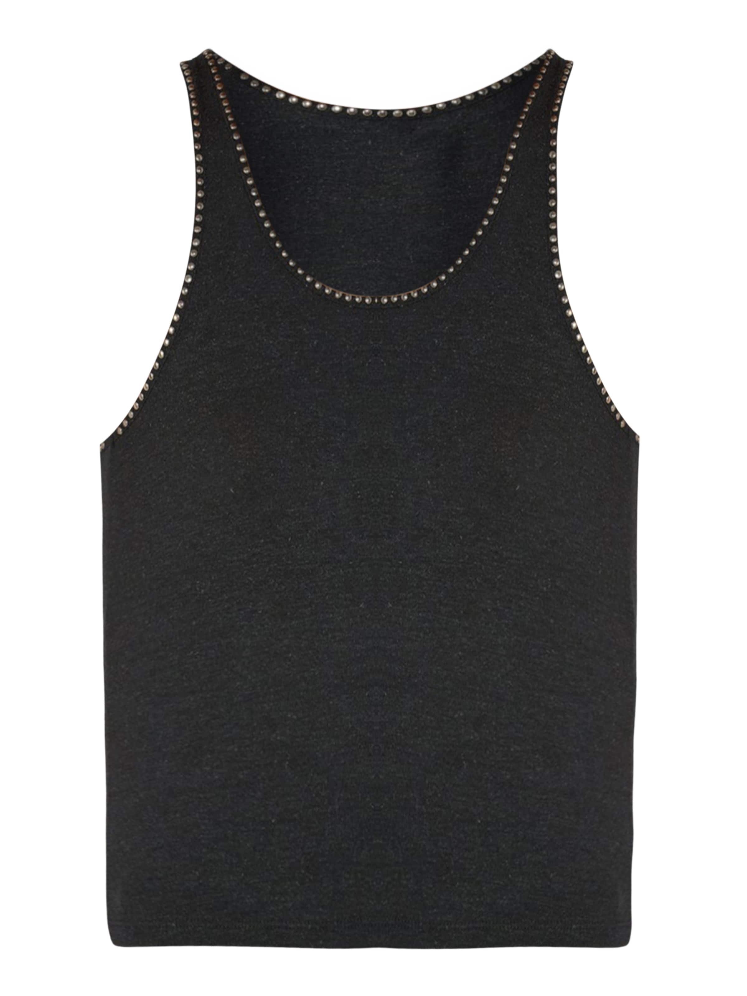 No Matter What Top in Zwart: voorkant