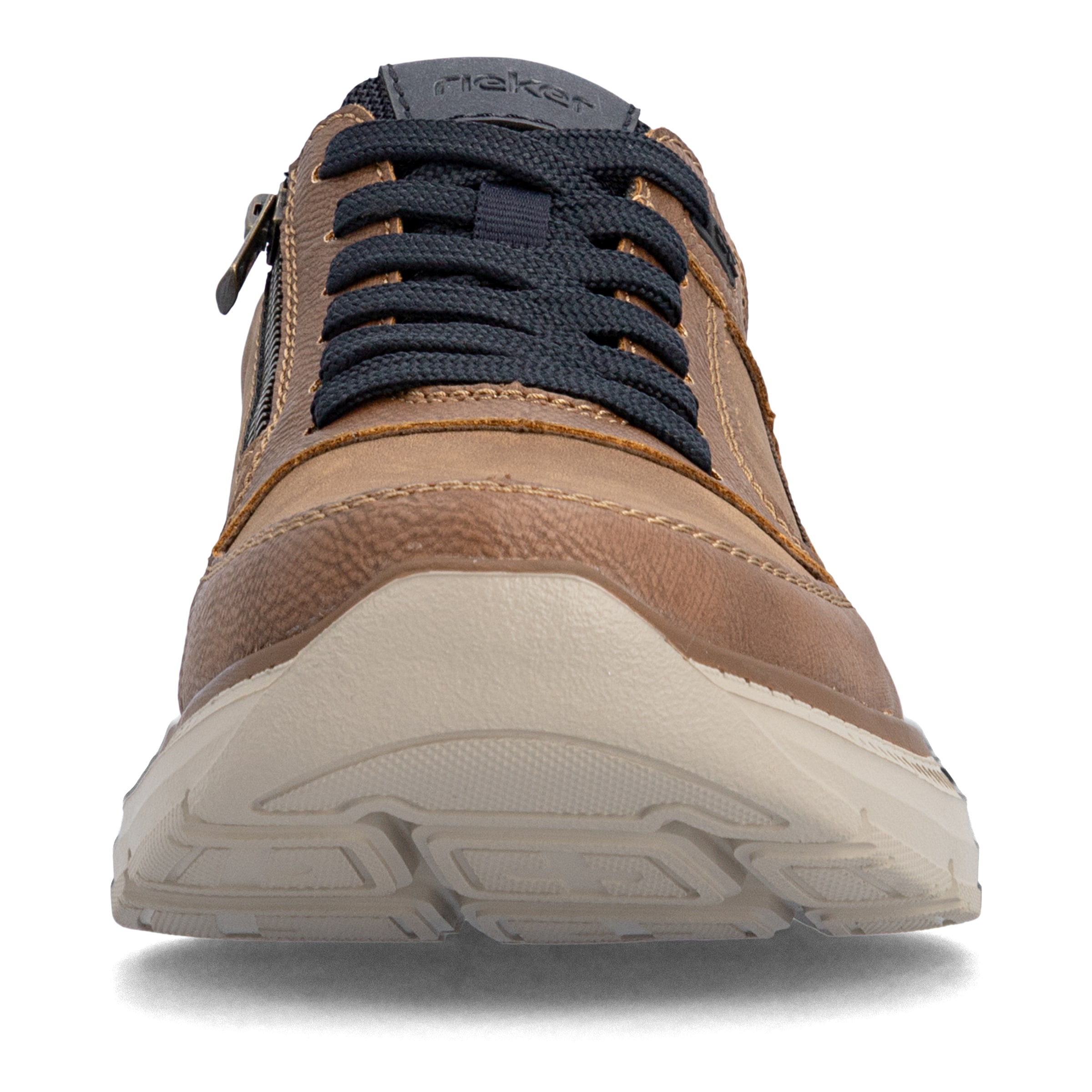 Chaussure de sport à lacets Rieker en marron