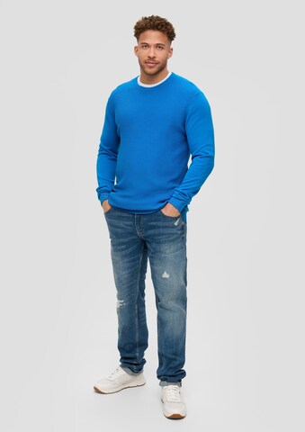 s.Oliver Men Tall Sizes Pullover in Blau