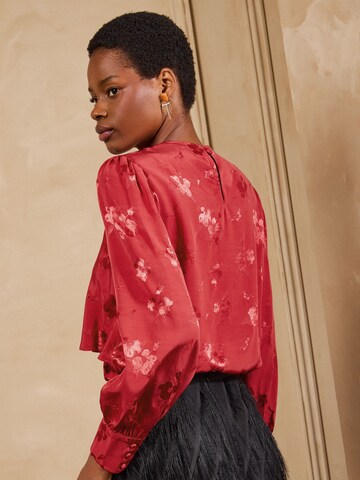 Camicia da donna di love & roses in rosso