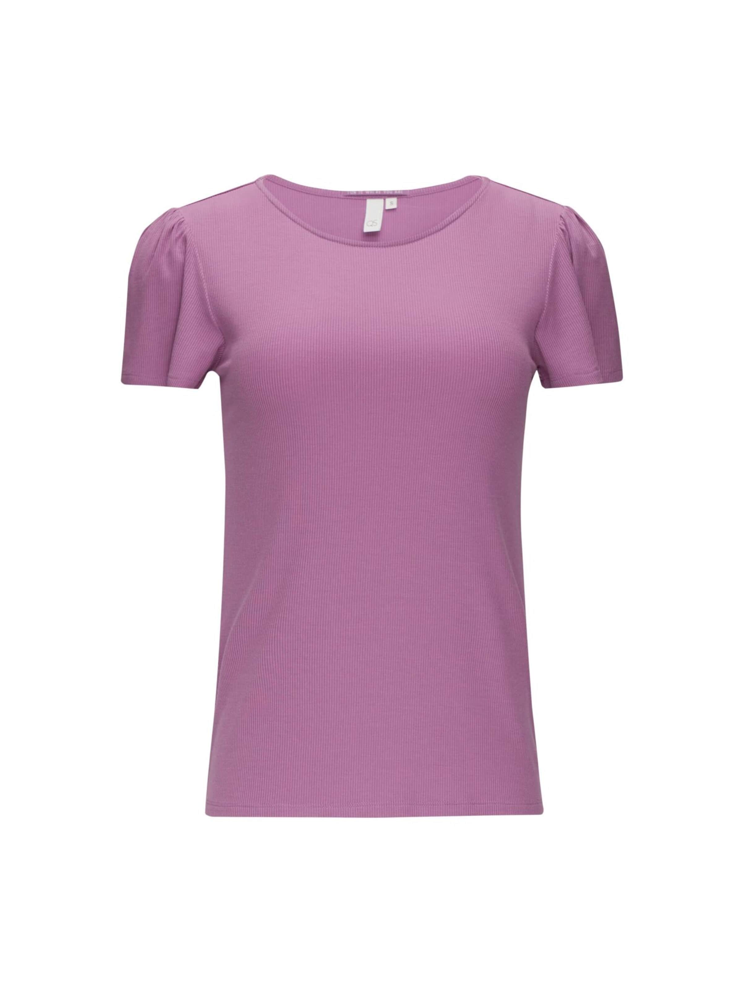 QS Shirt in L in de kleur Lila, Productweergave