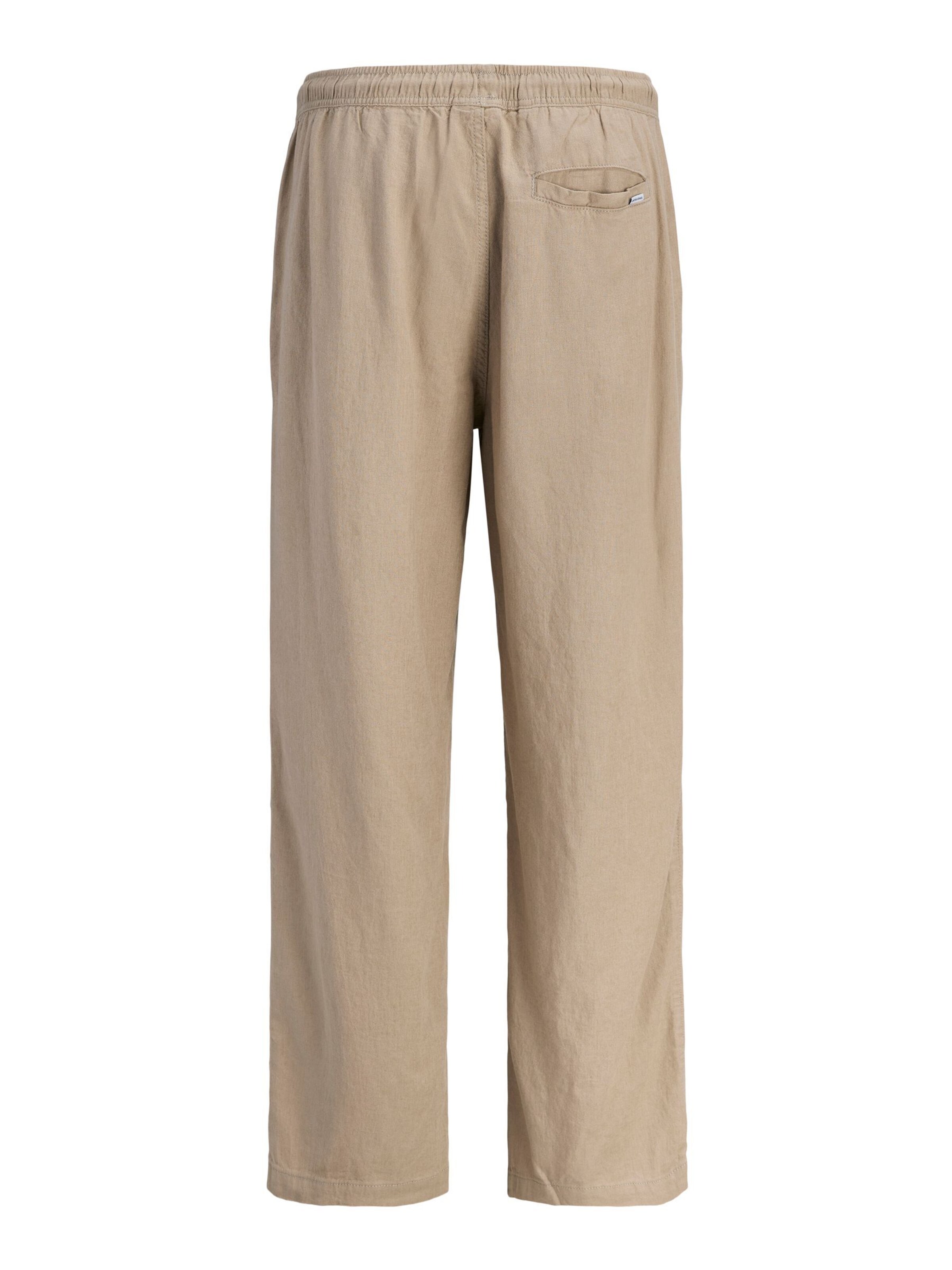 JACK & JONES Wide leg Bandplooibroek in Groen