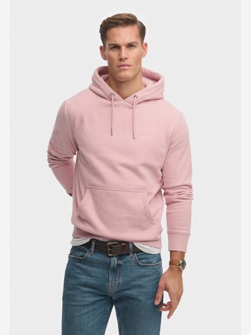 Superdry Sweatshirt 'Essential' in Rood: voorkant