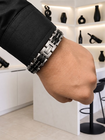 Holzwerk - Pulsera 'SCHURMSEE' en plata