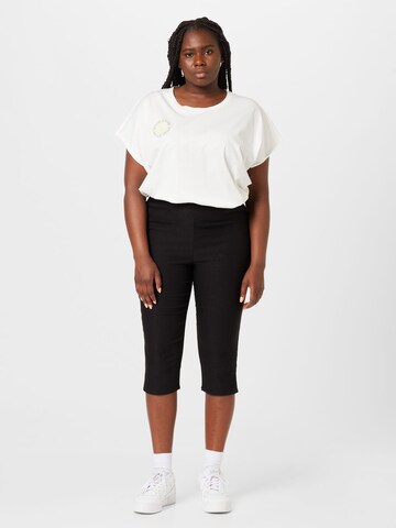 Vero Moda Curve Футболка 'GRYAVA' в Белый