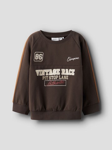 NAME IT - Sudadera en marrón