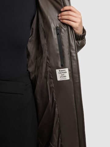 khujo Wintermantel 'Lorsa' in Braun