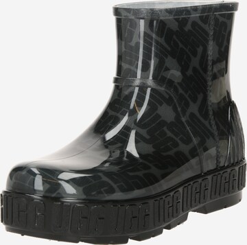 Bottes en caoutchouc 'Drizlita' UGG en noir : devant