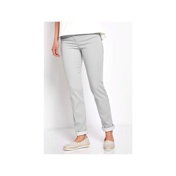 TONI Slim fit Pants in Grey: front