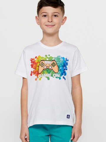 KOROSHI Shirt in Wit: voorkant