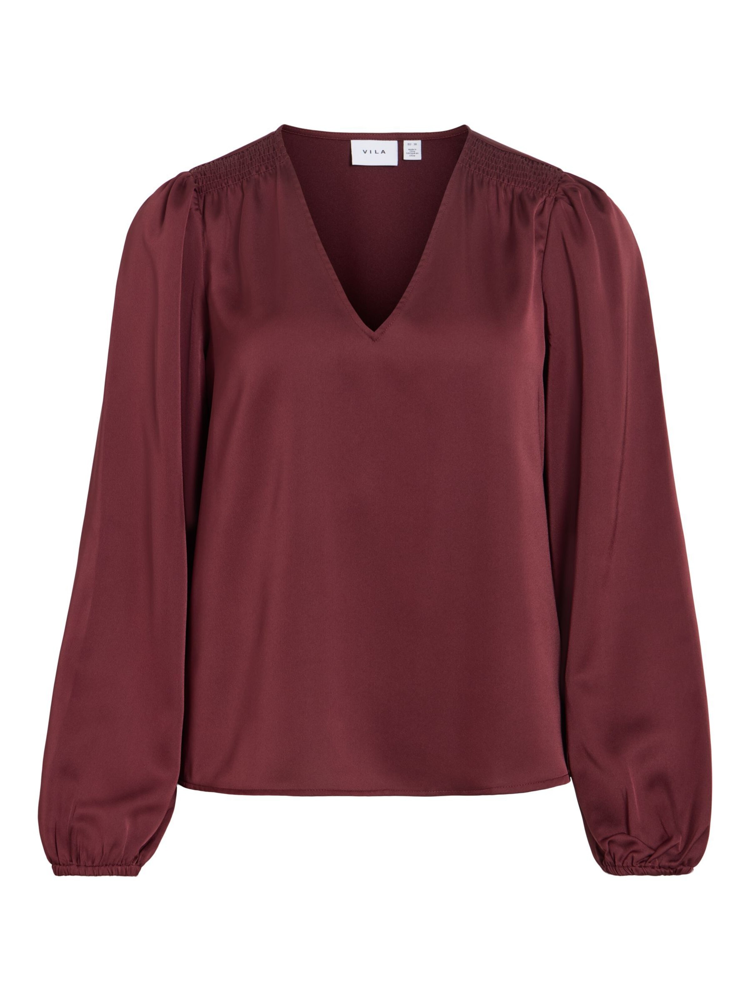 VILA Blouse 'VIEllette' in Red: front