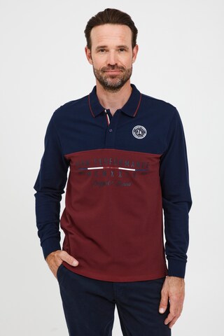 FQ1924 - Camiseta 'REIDAR' en azul: frente