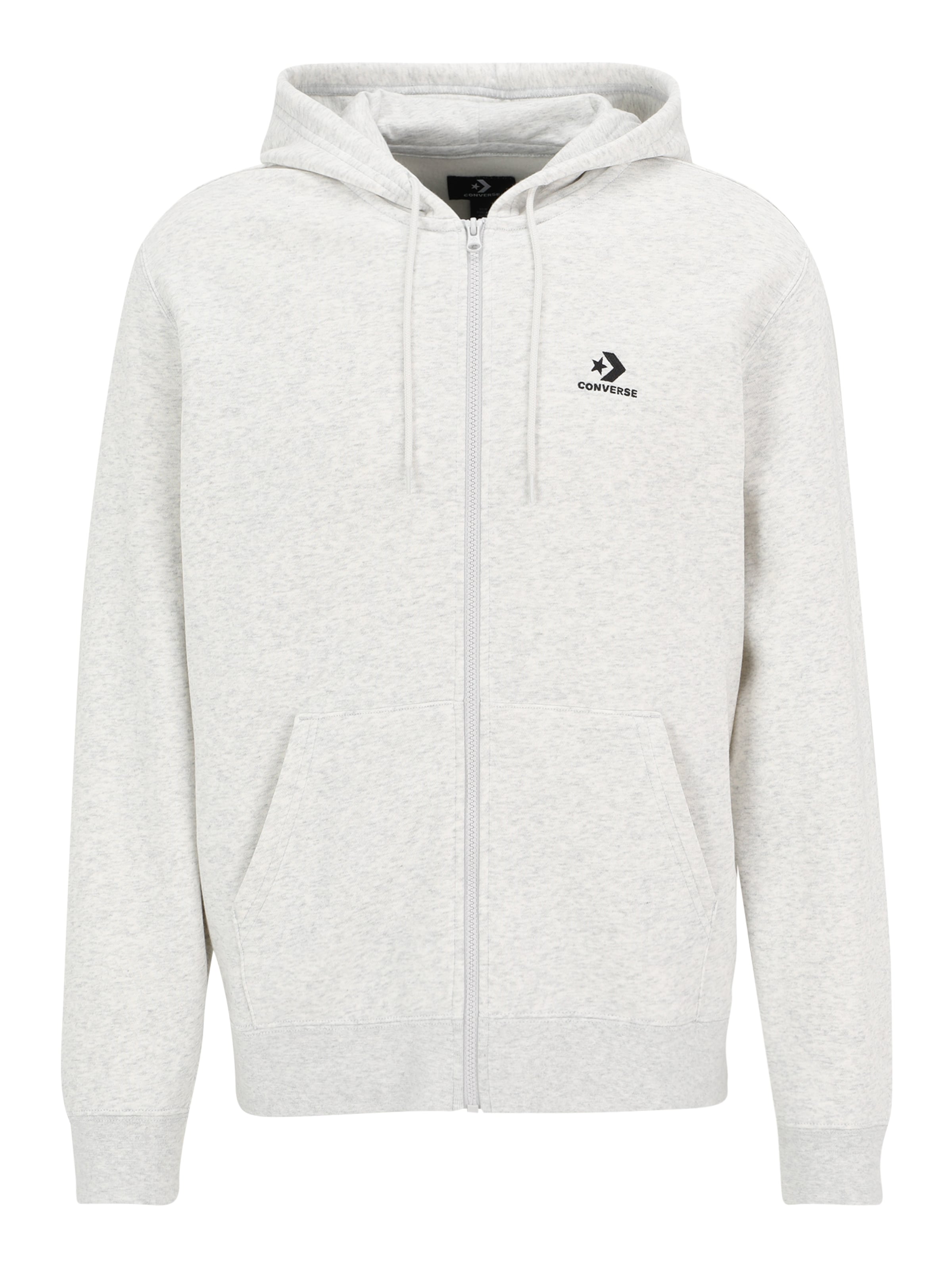 CONVERSE Mikina – šedá: přední strana