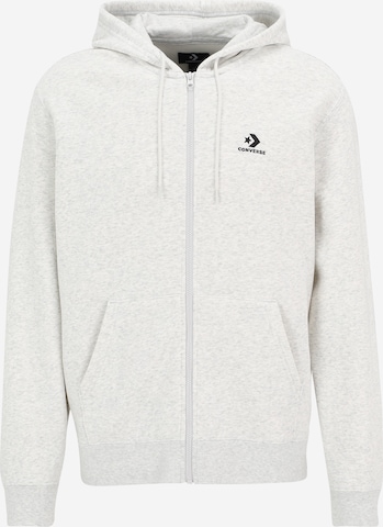 Hanorac de la CONVERSE pe gri: față