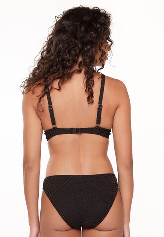 T-shirt Top per bikini di LingaDore in nero