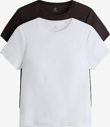 T-shirt The Set en marron : devant
